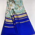Mysore Silk Saree With Digital Floral Prints