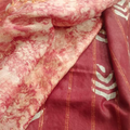 Premium Tussar Cotton Saree with Elegant Woven Border | Lightweight Traditional Saree