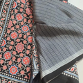 Elegant Tussar Cotton Saree with Premium Woven Design | Women's Ethnic Collection