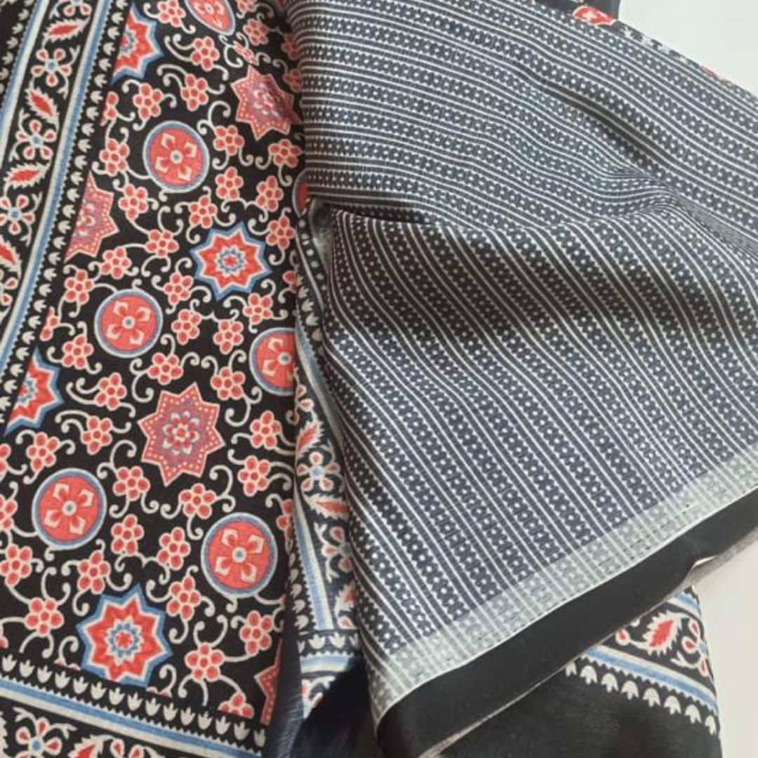 Elegant Tussar Cotton Saree with Premium Woven Design | Women's Ethnic Collection