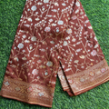Elegant Munga Crepe Silk Saree with Designer Border